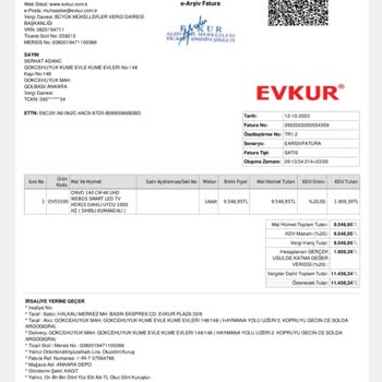 Onvo Televizyon Ekranı Hatalı Çıktı Çizgiler Mevcut
