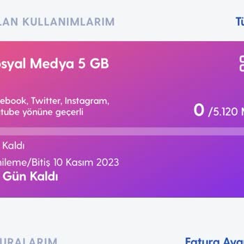 Turkcell İnternet Paketimin Kullanım Dışı Bitmesi!