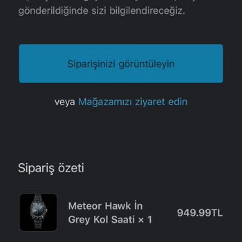 Arwen Watch Ürün Gönderilmemesi Ve Para İadesi Yapılmaması