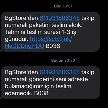 Scotty Kargo Teslimat Sorunu
