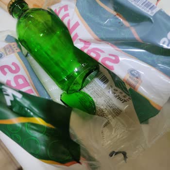 Sarıkız Maden Suyu Kırık Maden Suyu Şişesi