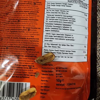 Gold Harvest Kuruyemiş Master Nut Küflenmiş Fıstık