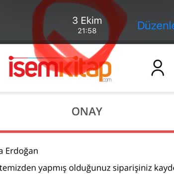 İsem Kitap Kargom 10 Gündür Gelmedi