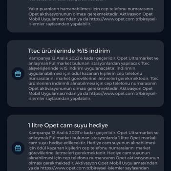 Opet, Yol Arkadaşım Uygulamasından Kazanılan Hediyeleri Vermiyor!