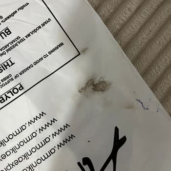 PTT Kargo Kargom Yanık Geldi