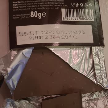 BİM Buono Çikolata Renk Ve Tad Değişikliği