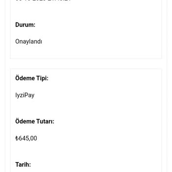 Benim Hocam Yayınevi Siparişim Kargoya Verilmedi Ama Para Çekilmiş