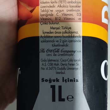 Cappy Meyve Suyu Tarihi Geçmiş Olarak Satılmış