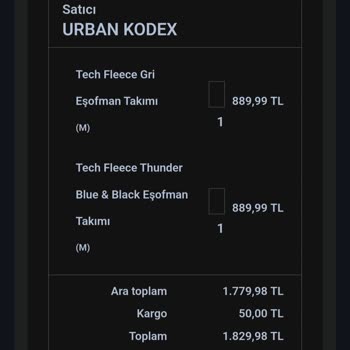 Urbaintr (Instagram) Kargom 5 Gündür Elime Ulaşmadı