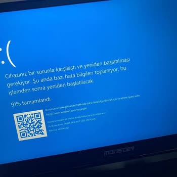 Monster Abra A7 V12.5.5 Mavi Ekran