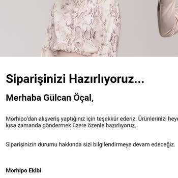 Morhipo Ürün Nerede Belirsizlik