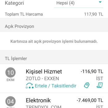 Exxen Para İade Üyelik İptal