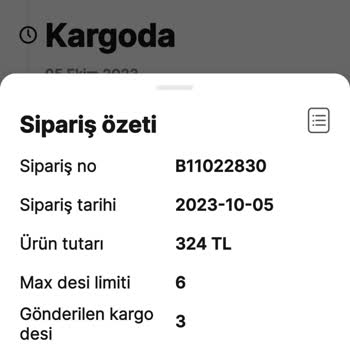 Gardrops Kargo Ve Ödeme Ekran Sorunu