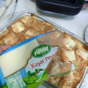 Sütaş Kaşar Peyniri Erimiyor