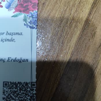 Çiçek Sepeti Tebrik Kartı Ve QR Hizmeti
