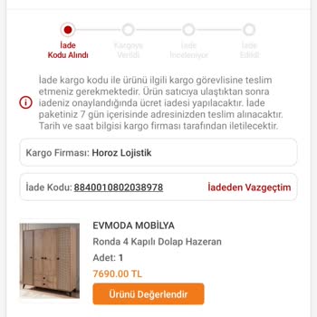 Horoz Lojistik Kargom 2,5 Aydır Alınmıyor