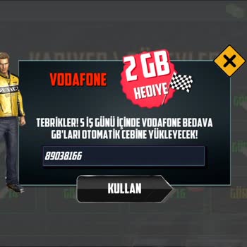 Vodafone Bedava İnternet Kampanyası