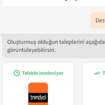 Trendyol'un Dönüş Yapmaması