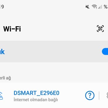D Smart İnternet Olmadan Bağlı