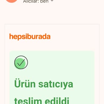 Hepsiburada Para İademi İstiyorum