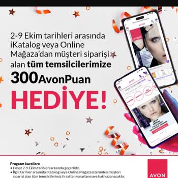 Avon Kozmetik Toplam Bakiye Ve Puan