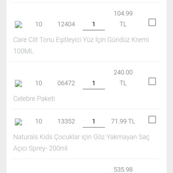 Avon Kozmetik Toplam Bakiye Ve Puan