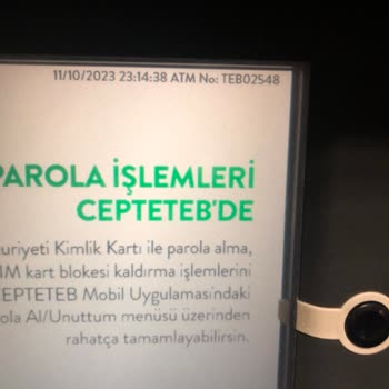 TEB ATM Paramı Yuttu