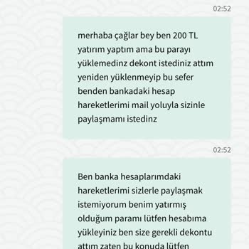 Betpark Bakiyemi Yüklemek İçin Banka Hesap Hareketlerimi İstiyor
