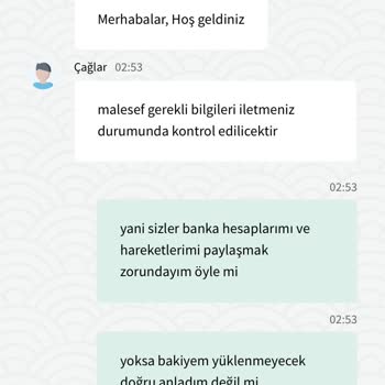 Betpark Bakiyemi Yüklemek İçin Banka Hesap Hareketlerimi İstiyor