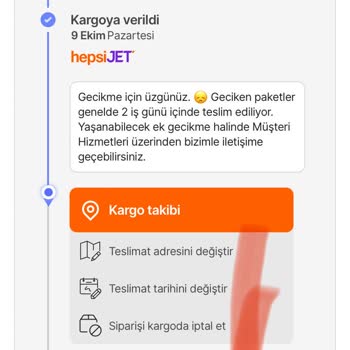 hepsiJET Kargo Süresi Ve İlgisizlik