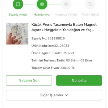 ÇiçekSepeti Teslim Edilmeyen Ürün
