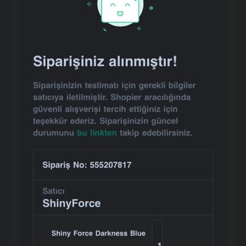 Shiny Force Kargoya Verilmedi Kaç Haftadır