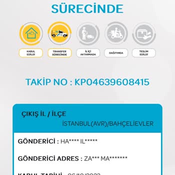 PTT Kargom Hala Alıcı Adrese Ulaşmadı