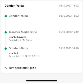 Trendyol Express Elime Ulaşmayan Kargo