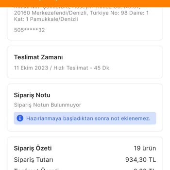 Migros Sanal Market Alışverişi