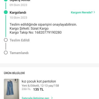 Sürat Kargo Sorumsuz Bir Firma