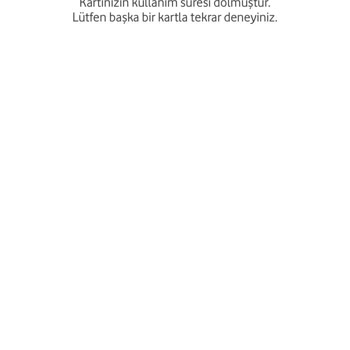 Vodafone Hattımda Ödeme Problemi