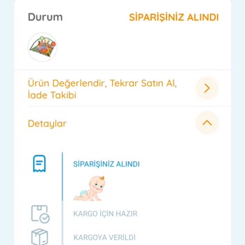 E-bebek Ürünü Kargolamadı