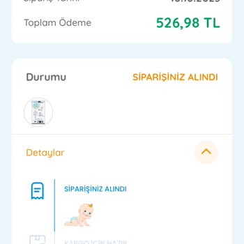 Ebebek Gelmeyen Kargo