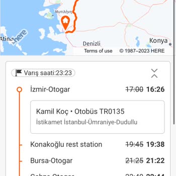 Kamil Koç Otobüs Zamanında Beni Almadan Yola Çıktı
