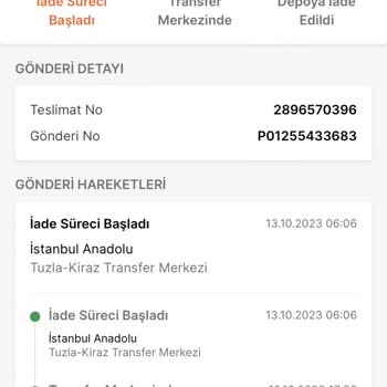 Trendyol Express Siparişim 10 Gündür İstanbul Ankara Arası Geziyor