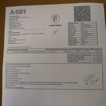 A101 Den Alınan Hommend İadesi