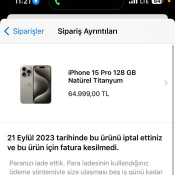 Apple Para İadem Onaylanmasına Rağmen Gelmedi