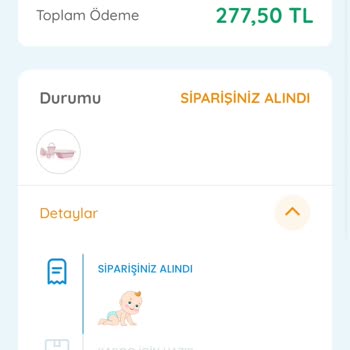 Ebebek Bir Türlü Hazırlanamayan Sipariş!