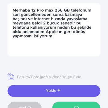 iPhone Kasma Sorunu 17 Güncelleme