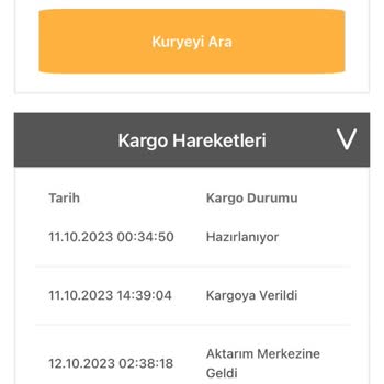 Bir Günde Kargo Teslim Edilemeyen Ürün