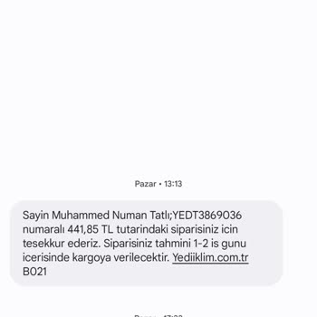 Yedi İklim Yayınevi Siparişim Nerede Neden Gelmedi