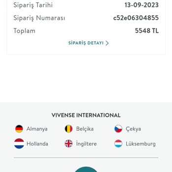 Vivense Teslimat Gecikmesi Yaşanan Sıkıntı.