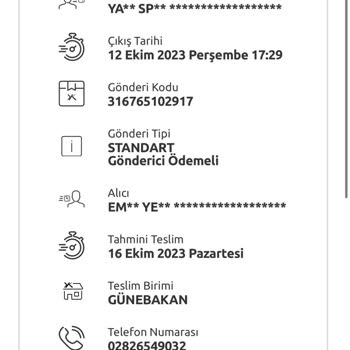 Yalı Spor Hk Hatalı Kargo Çıkışı