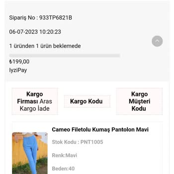 Aras Kargo Pantolon Kaybetti, 4 Ay Geçti Defalarca Gittim, Sonuç Yok